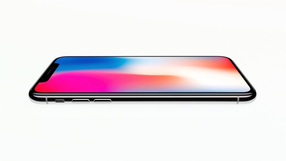 Le nouveau iPhone X présenté par Apple