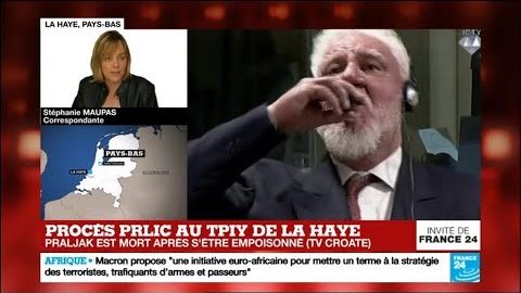 Suicide en direct au TPI du criminel de guerre croate Slobodan Praljak