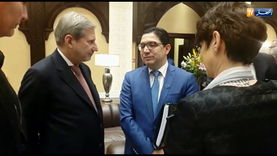 Vidéo. Le ministre des Affaires étrangères marocains, Nasser Bourita à Alger