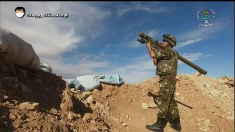 Exercice Bouclier 2020. Impressionnantes manœuvres de la 8° Division blindée de l’armée algérienne aux frontières du Maroc