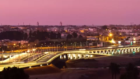 Maroc: la mise en lumière du pont Hassan II à Rabat devra coûter 18 millions de dirhams