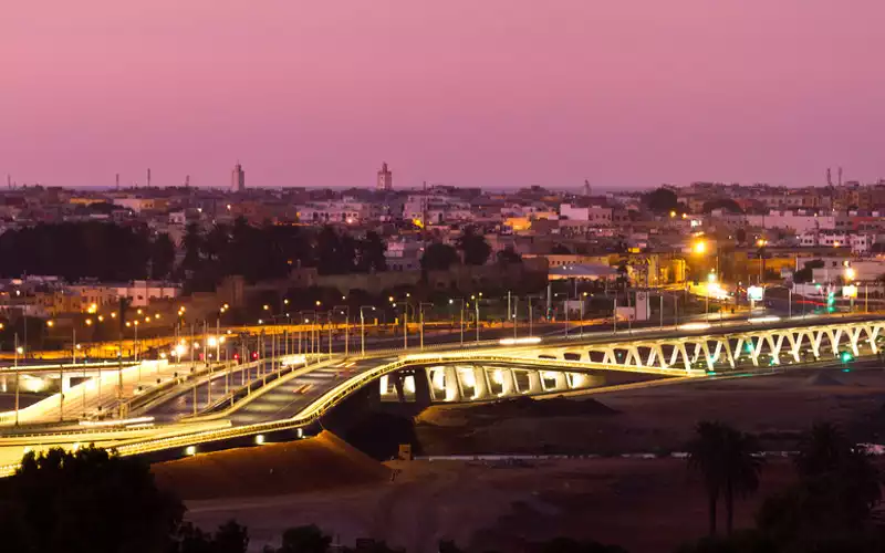 Maroc: la mise en lumière du pont Hassan II à Rabat devra coûter 18 millions de dirhams