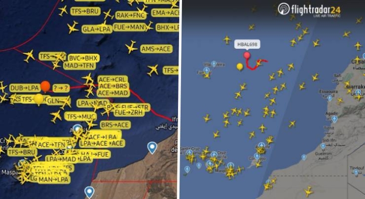 La raison pour laquelle deux montgolfières en provenance du Maroc ont survolé l’espace aérien des îles Canaries