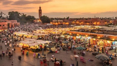 La célèbre place Jemaâ El Fna à Marrakech sera dotée d’un système de contrôle d’accès